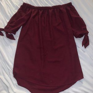 Off Shoulder Shirt